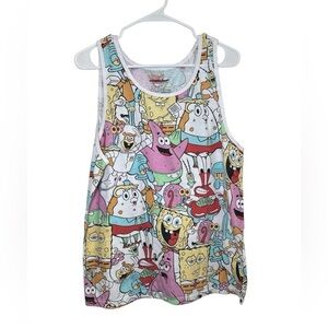 🥳 Nickelodeon SpongeBob and Friends Colorful Tank Top